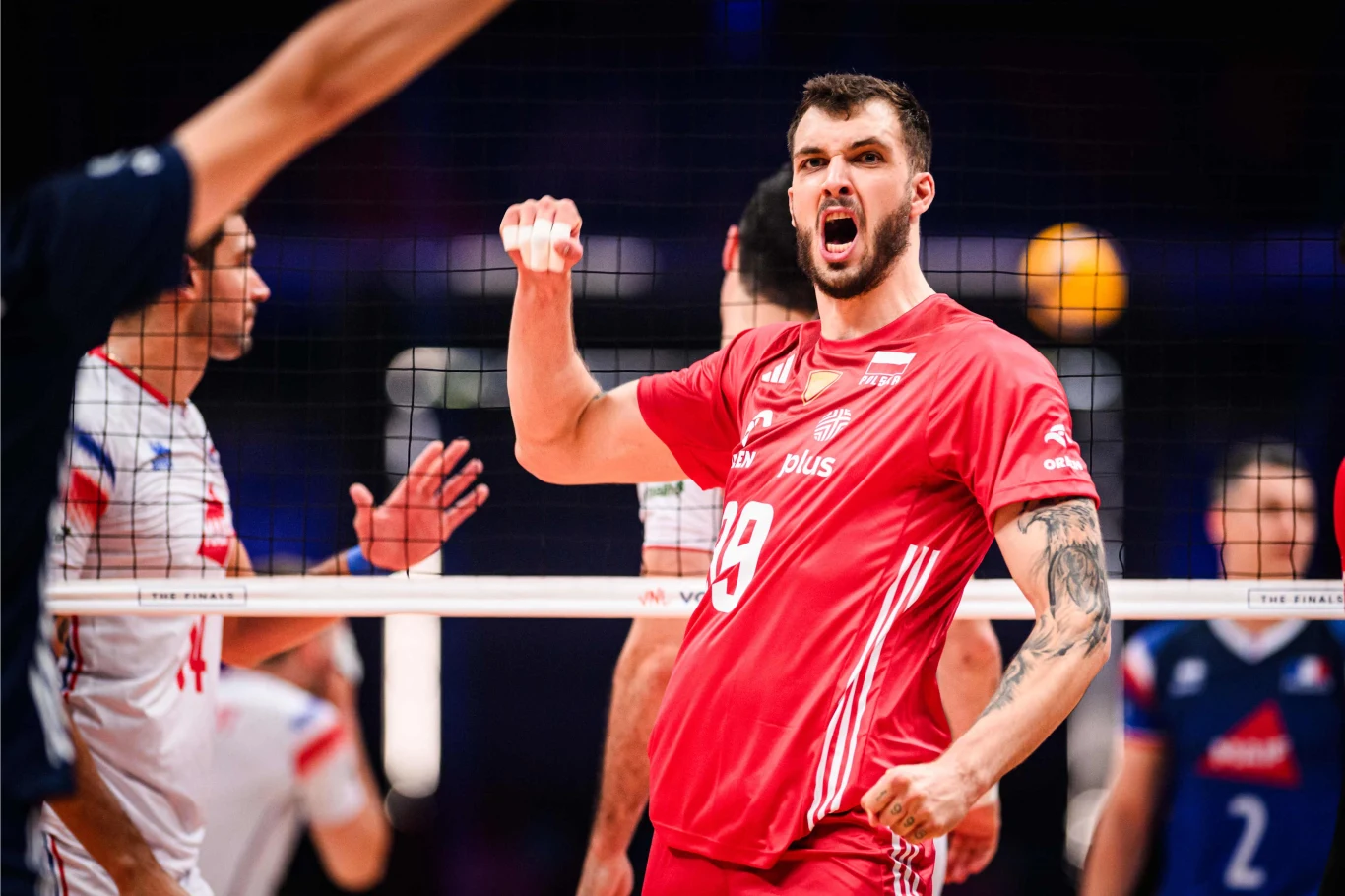 Norbert Huber Norbert Huber zdobył w meczu Polska - Francja 18 punktów