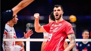 Norbert Huber zdobył w meczu Polska - Francja 18 punktów
