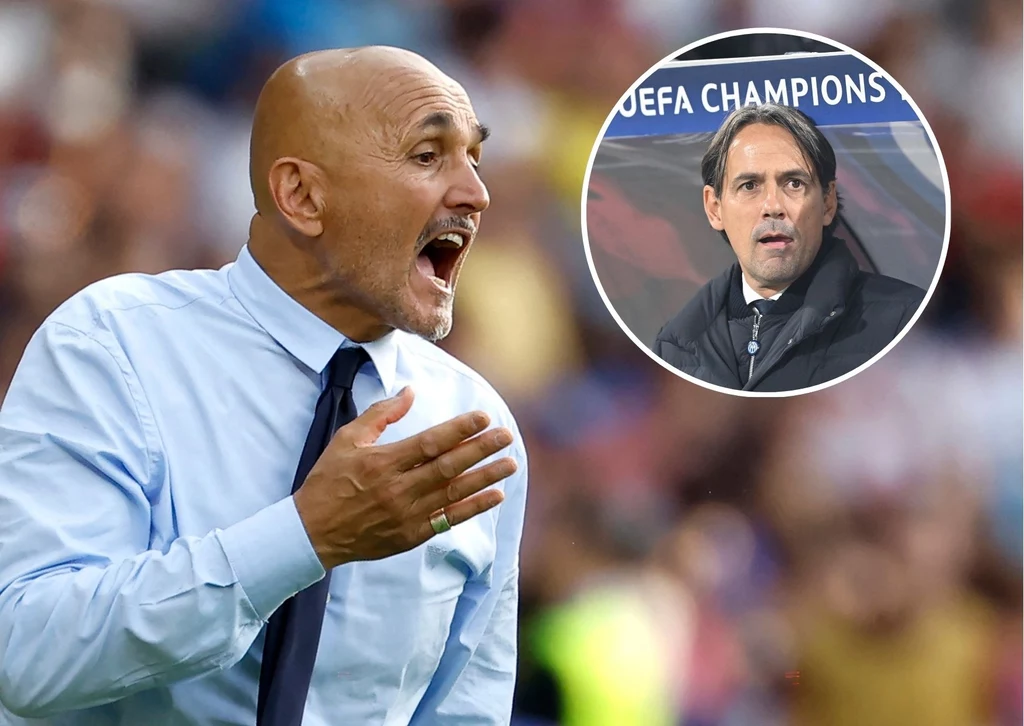 Luciano Spalletti i Simone Inzaghi (na małym zdjęciu) Luciano Spalletti i Simone Inzaghi (na małym zdjęciu)