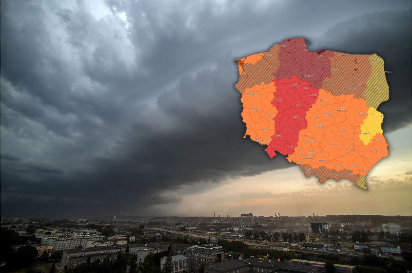 IMGW wydało ostrzeżenia przed burzami oraz upałami. Wysłano alerty RCB IMGW wydało ostrzeżenia przed burzami oraz upałami. Wysłano alerty RCB