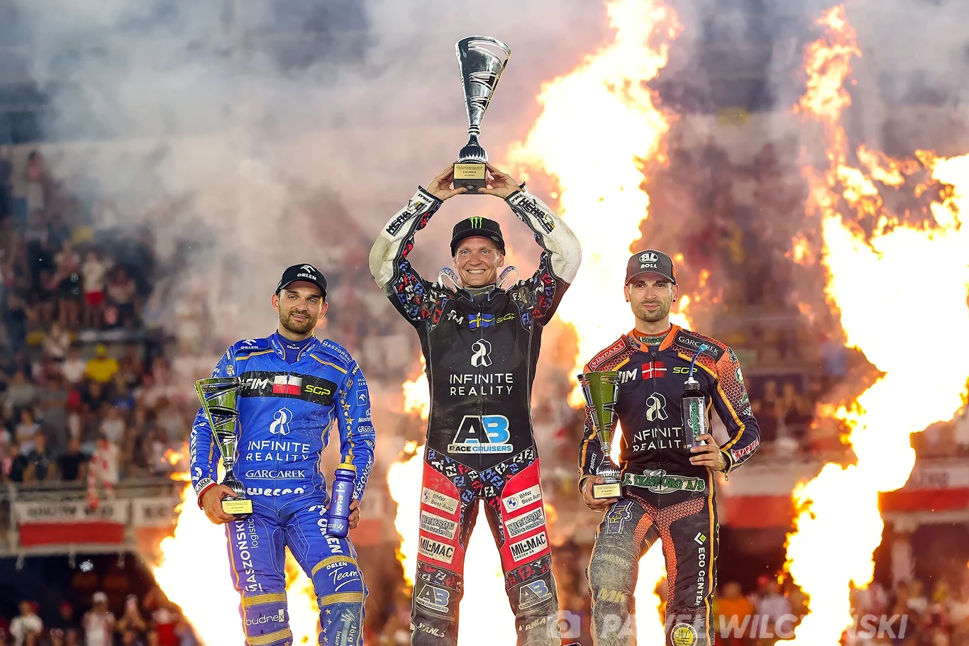 Podium Grand Prix Polski w Gorzowie Wielkopolskim