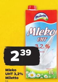 Молоко Miletto