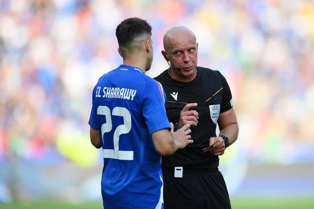 Stephan El Shaarawy i Szymon Marciniak Stephan El Shaarawy i Szymon Marciniak