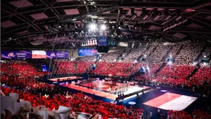 Atlas Arena wypełniła się kibicami na mecz Polska - Słowenia