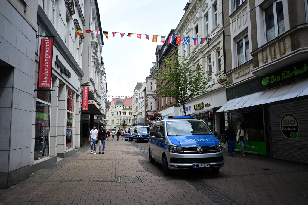 Policja na ulicach podczas Euro 2024 Policja na ulicach podczas Euro 2024