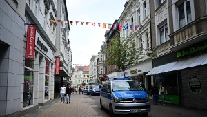 Policja na ulicach podczas Euro 2024