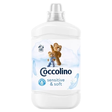 Coccolino Sensitive & Soft Płyn do płukania tkanin koncentrat 1700 ml (68 prań) - 1