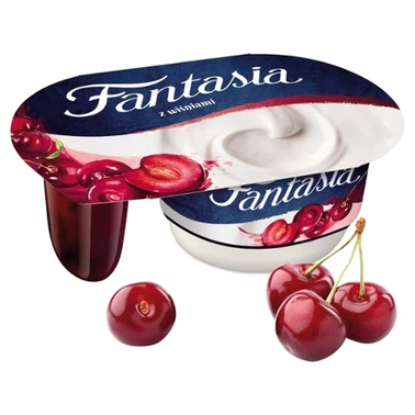 Fantasia Jogurt kremowy z wiśniami 118 g - 0