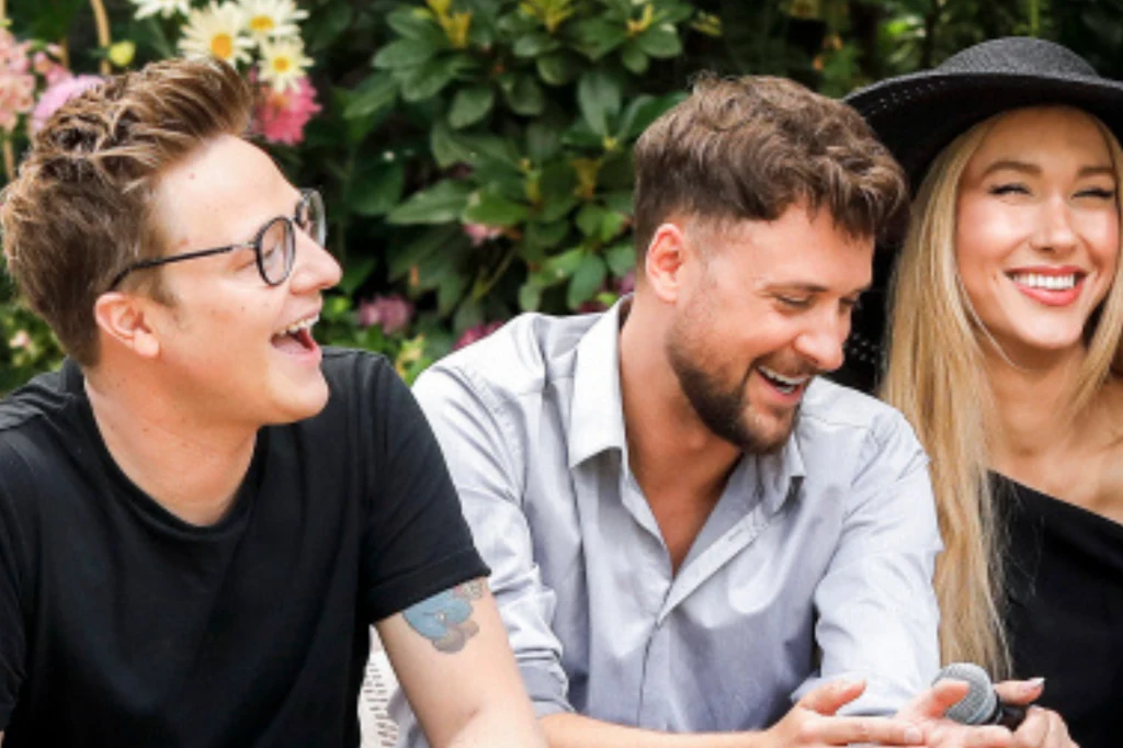 Mateusz Szymkowiak, Olek Sikora i Ida Nowakowska w Pytaniu na śniadanie