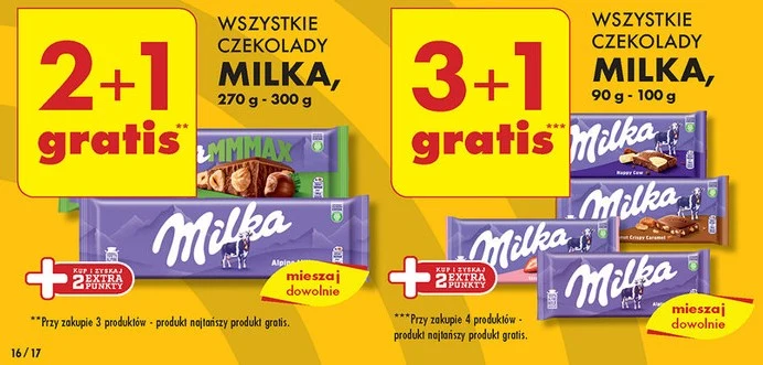 Czekolada Milka za darmo w Biedronce! Czekolada Milka za darmo w Biedronce!