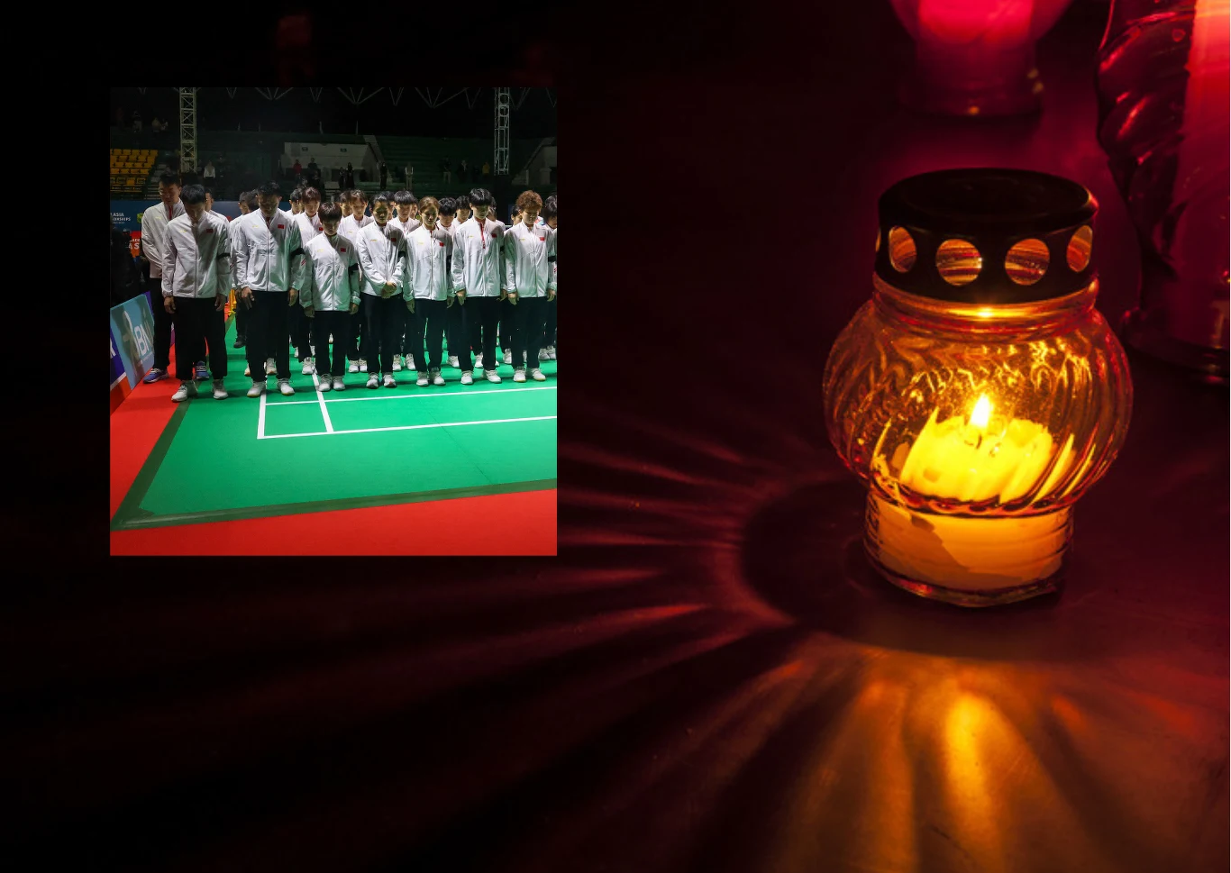 Śmierć Zhang Zhijie została uczczona minutą ciszy Śmierć Zhang Zhijie została uczczona minutą ciszy