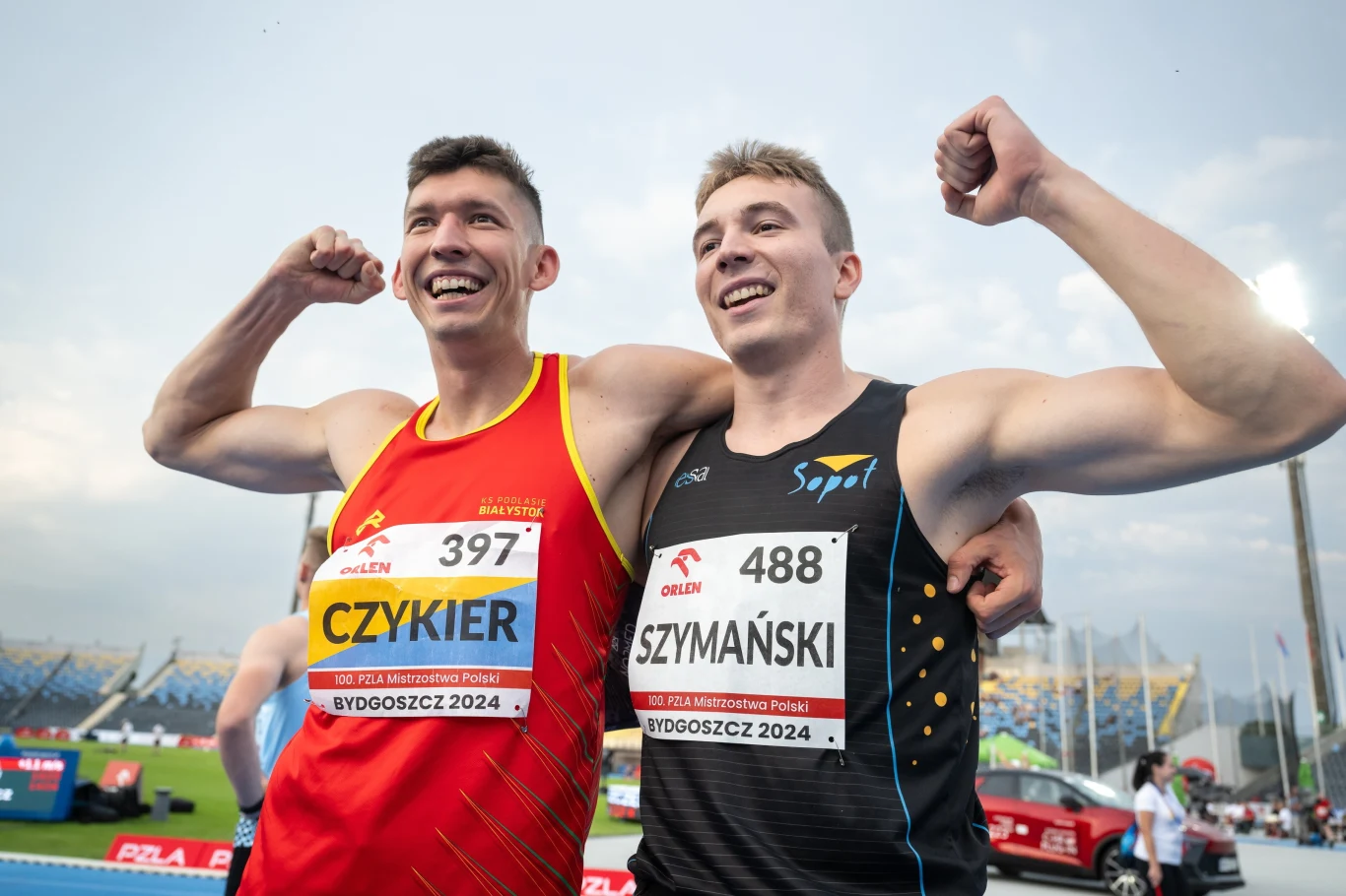 Damian Czykier i Jakub Szymański (po prawej)