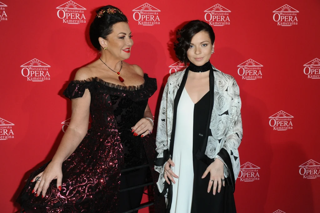 Alicja Węgorzewska z córką Amelią Alicja Węgorzewska z córką Amelią