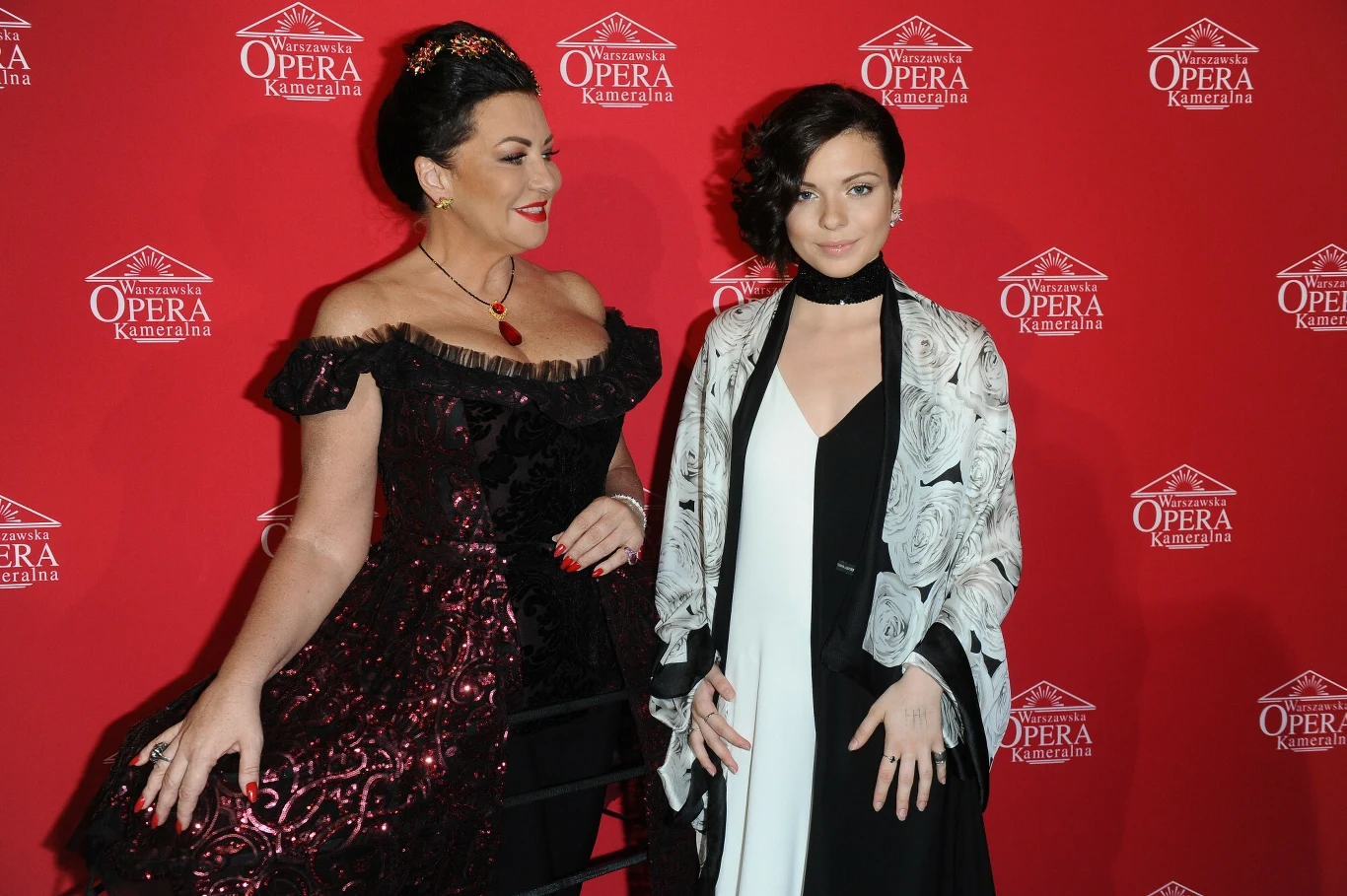 Alicja Węgorzewska z córką Amelią Alicja Węgorzewska z córką Amelią