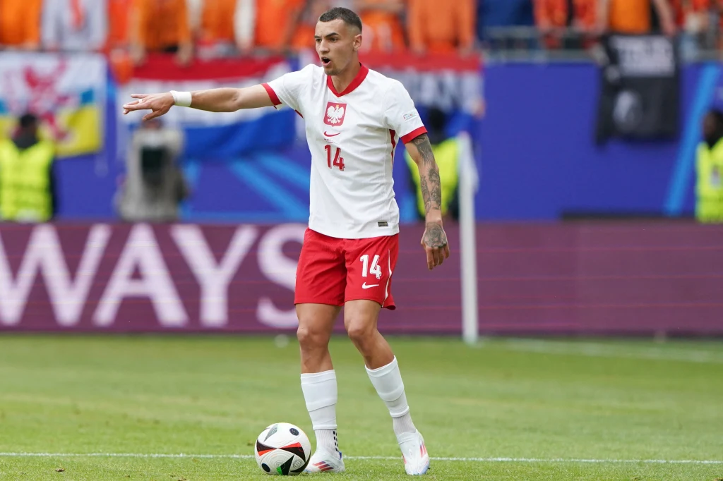 Jakub Kiwior podczas Euro 2024