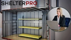 Katarzyna Stanek, prezes spółki i właścicielka marki ShelterPro, pomysłodawczynia schronów modułowych