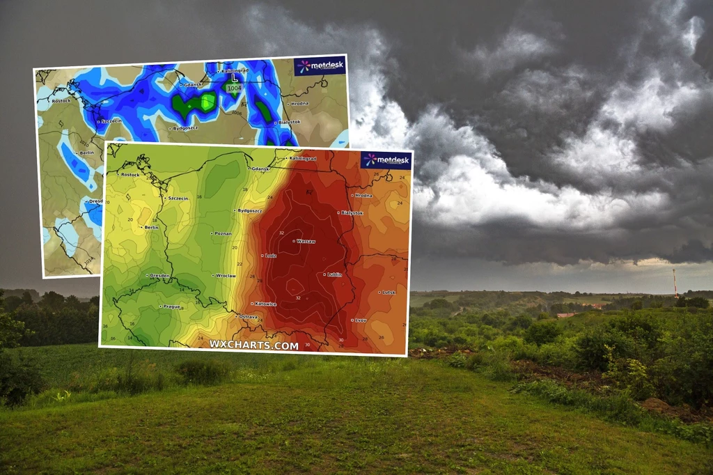 W rozpoczętym tygodniu nie zabraknie burz i ulew - prognozuje IMGW. W połowie tygodnia pojawi się wyraźne ochłodzenie. Upały wrócą w weekend