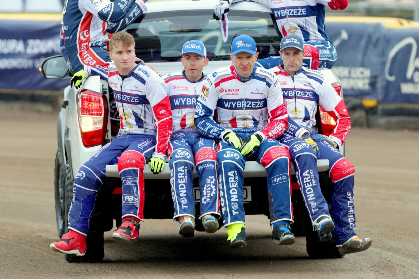 Na zdjęciu (od lewej): Tom Brennan, Adrian Gała, Krzysztof Kasprzak, Niels K. Iversen