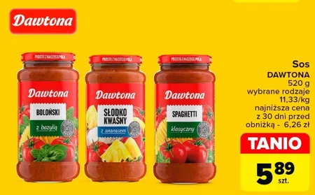 Dawtona Sos spaghetti klasyczny 520 g