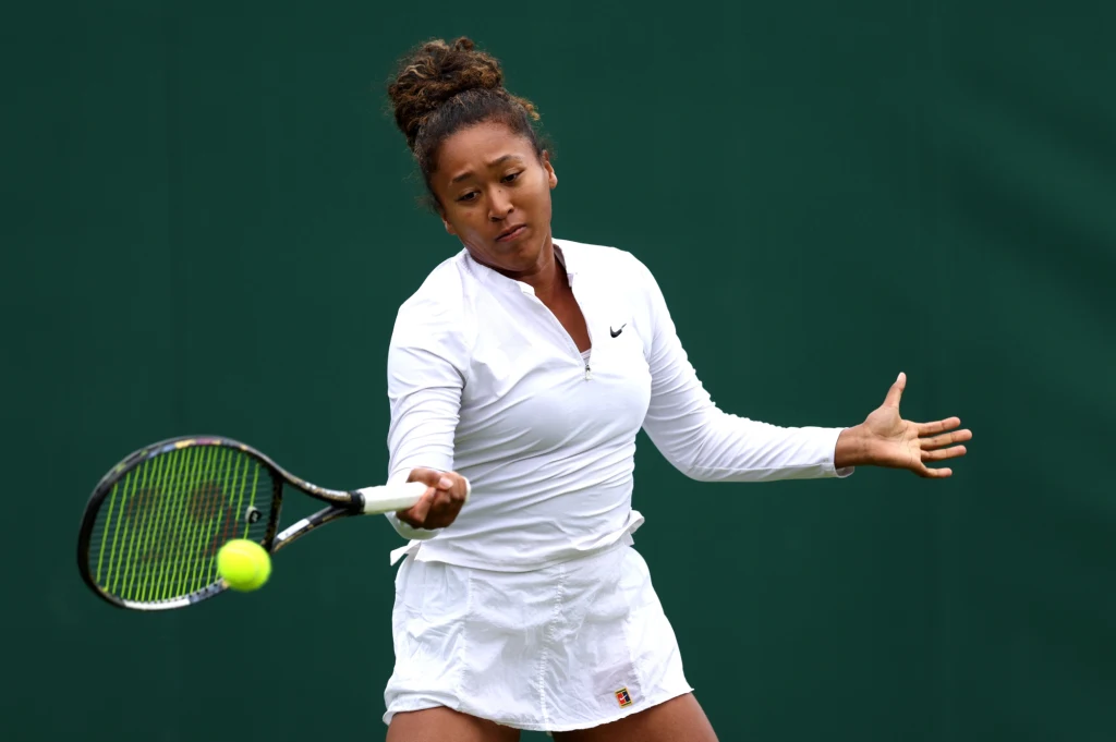 Naomi Osaka była o krok od odpadnięcia już w 1. rundzie Wimbledonu