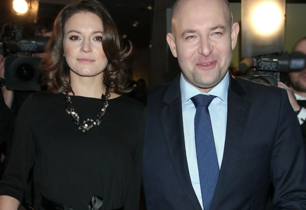 Szymon Bobrowski z żoną