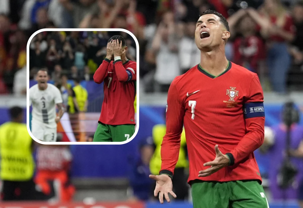 Euro 2024. Cristiano Ronaldo podczas meczu Portugalia - Słowenia Euro 2024. Cristiano Ronaldo podczas meczu Portugalia - Słowenia