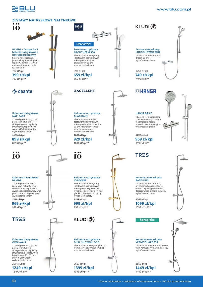 Gazetka: BLU - salony łazienek. Nowy katalog - strona 14