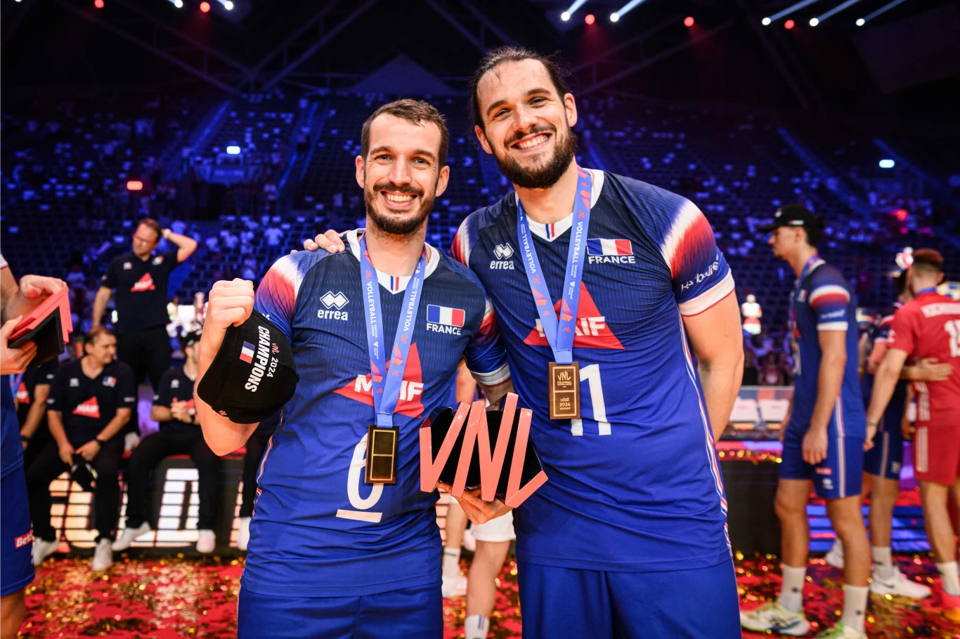 Antoine Brizard (z prawej) i Benjamin Toniutti