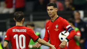 Bernardo Silva i Cristiano Ronaldo