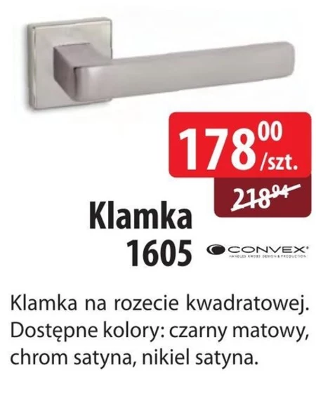 Klamka Convex