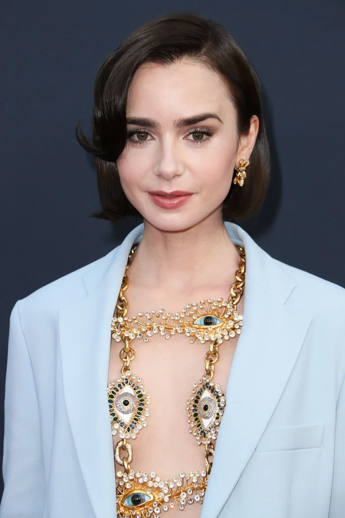 Lily Collins na premierze nowego filmu 