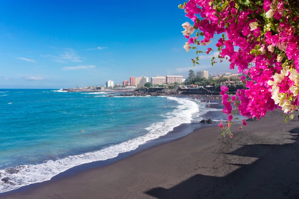 Playa Jardin to jedna z najpiękniejszych plaż na świecie. Wyróżnia się czarnym piaskiem pochodzenia wulkanicznego. 