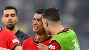 Cristiano Ronaldo zalał się łzami