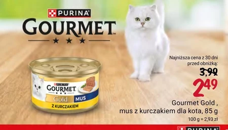 Мус для котів Gourmet Gold