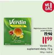 Suplement diety Verdin Fix