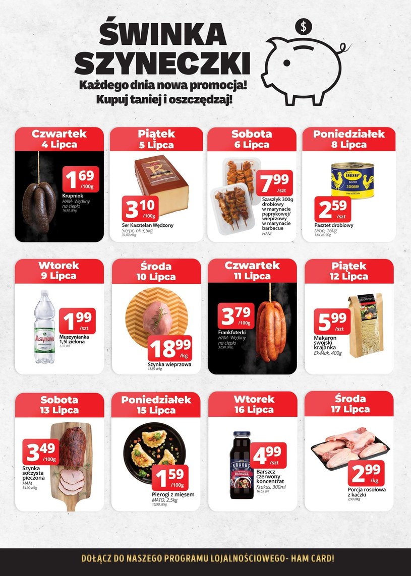 Gazetka: Mięsne hity w super cenach - Szyneczka Delikatesy - strona 5