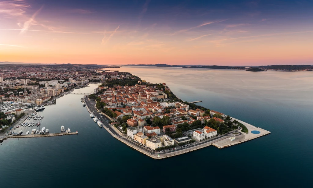 Widok na miasto Zadar