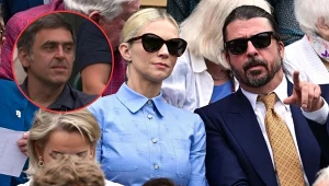 David "Dave" Grohl z żoną Jordyn. W kółku Ronnie O'Sullivan - x.com/onurakmeric