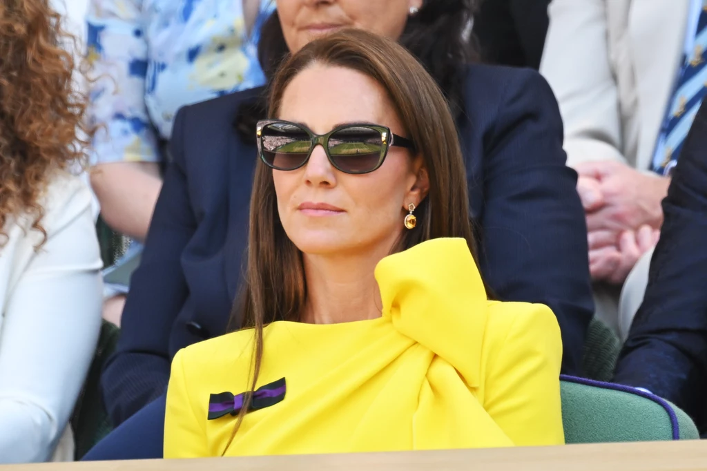 Księżna Kate podczas Wimbledonu potrafiła przyciągnąć całą uwagę 