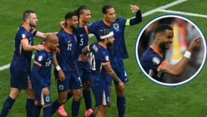 Euro 2024. Reprezentacja Holandii w meczu z Rumunią