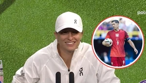 Iga Świątek zapytana o Roberta Lewandowskiego w kwestii mentalności. Odpowiedź dłuższa niż wspomniane 30 sekund