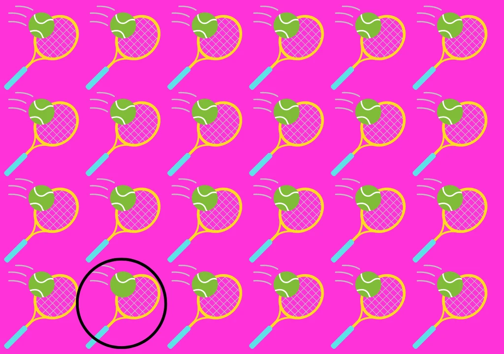 Test na spostrzegawczość. Rakieta tenisowa z Wimbledonu. Rozwiązanie zagadki