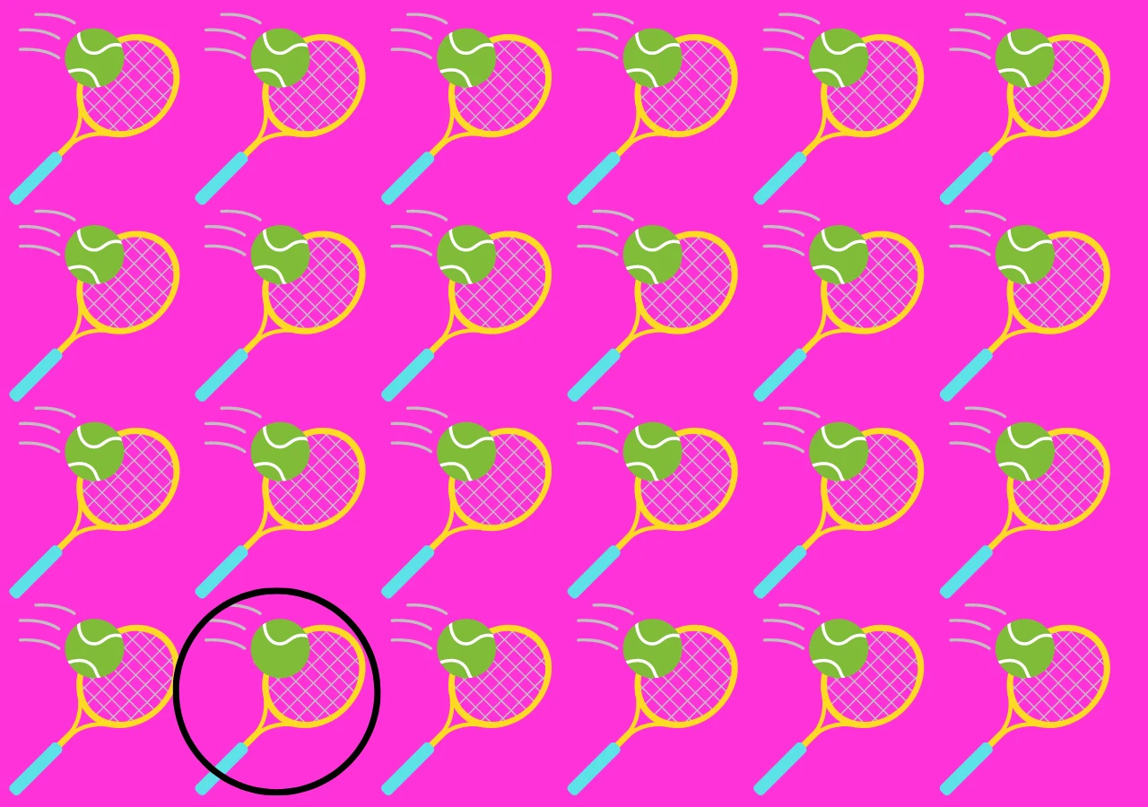 Test na spostrzegawczość. Rakieta tenisowa z Wimbledonu. Rozwiązanie zagadki