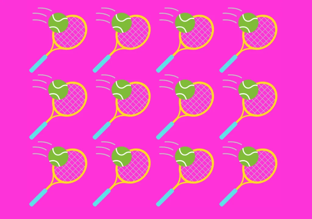 Test na spostrzegawczość. Rakieta tenisowa z Wimbledonu