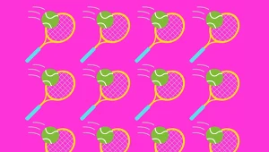 Test na spostrzegawczość. Rakieta tenisowa z Wimbledonu