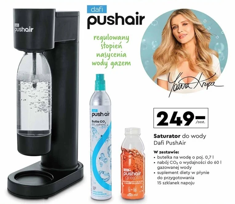 Saturator Dafi pushair w ofercie Biedronki! 