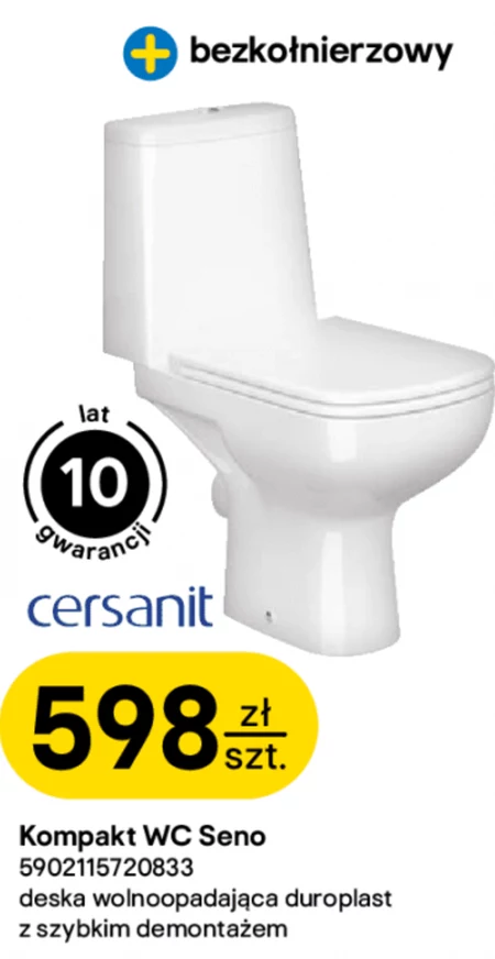 Компактний туалет Cersanit