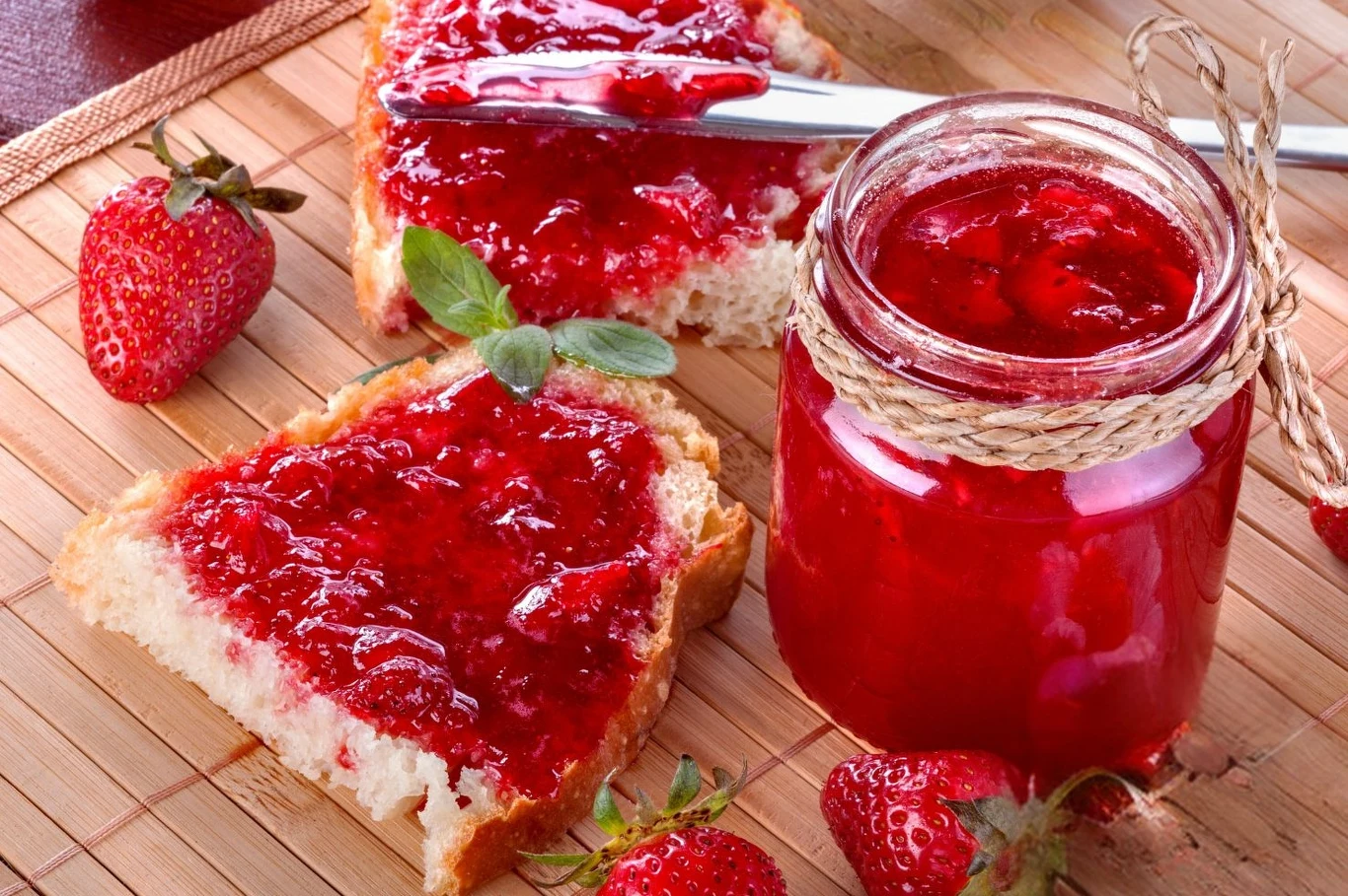 Dżem truskawkowo-bananowy Dżem truskawkowo-bananowy