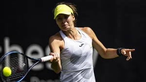 Magda Linette walczyła z Eliną Switoliną w pierwszej rundzie Wimbledonu 2024