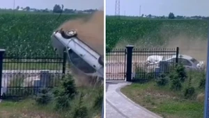 27-latek celowo doprowadził do wypadku
